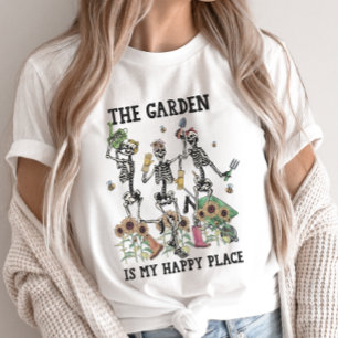 T-shirt Jupe de jardin amusant, jardinage gothique