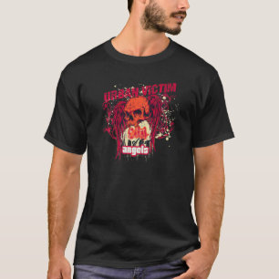 T-shirt Jupe dure Démons Skull Streetwear Style Gothic to