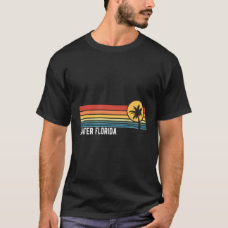 T-shirt Jupiter Florida Retro Sunset Style Design