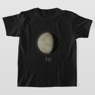 T-Shirt Jupiter Lune Noire Io