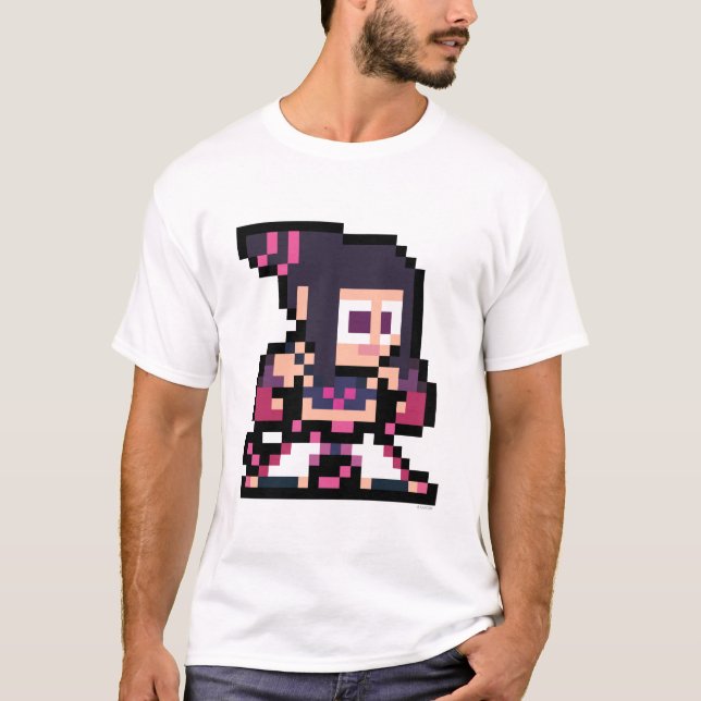 T-shirt Juri à 8 bits (Devant)