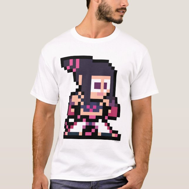 T-shirt Juri à 8 bits (Devant)
