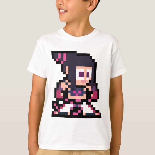 T-shirt Juri à 8 bits (Devant)