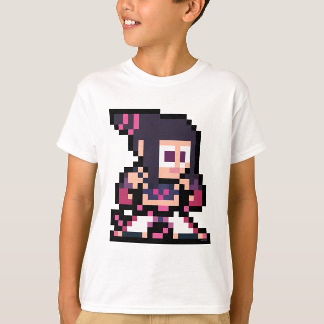 T-shirt Juri à 8 bits (Devant)