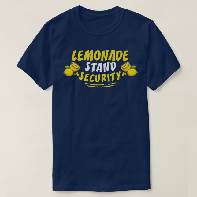 T-shirt Jus de citron amusant Citation d'été Lemonade Stan (Design devant)