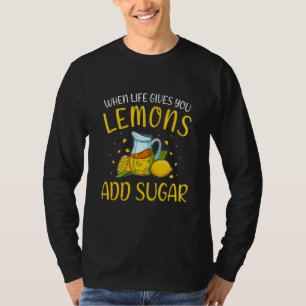 T-shirt Jus de citron amusant Enfants Boire Citrus Lemonad