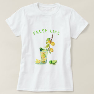 T-shirt Jus de citron frais Cool Boire Lemonade Summer Par