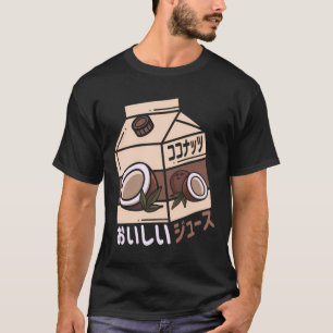 T-shirt Jus de coco Lemonade Japonaise Otaku Esthétique Va