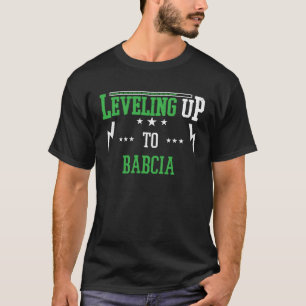 T-shirt Jusqu'À Babcia Pour Être Devenu Babcia