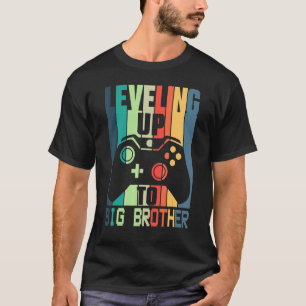 T-shirt Jusqu'à Big Brother gamer vintage cool enfant