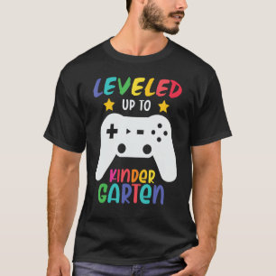 T-shirt Jusqu'À Kinder Garten Jouer À L'École