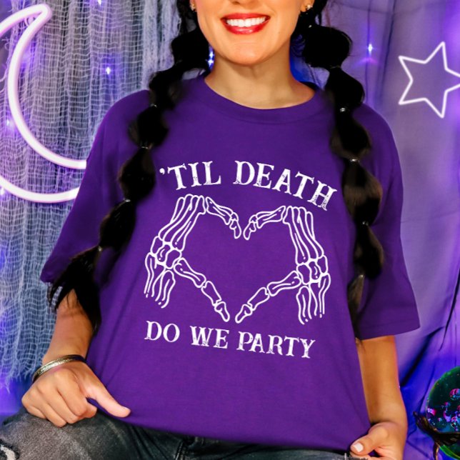 T-shirt Jusqu'À La Mort Fête-Nous Don Pour Bridesmaids Got (Créateur téléchargé)