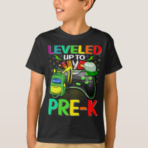 T-shirt Jusqu'Au Jeu Pré-K Retour À L'École Premier Jour