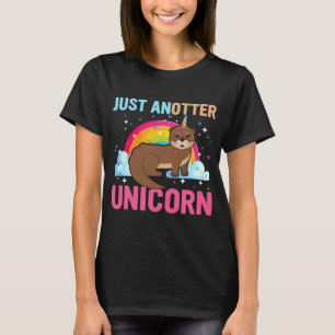 T-shirt Just Anotter Unicorn Otter et Unicorn