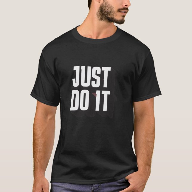 T-SHIRT  JUST DO IT SHIRT (Devant)