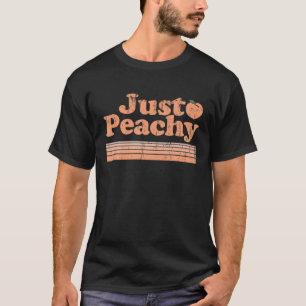 T-shirt Just Peachy Retro Les années 70 Géorgie Passe Frui