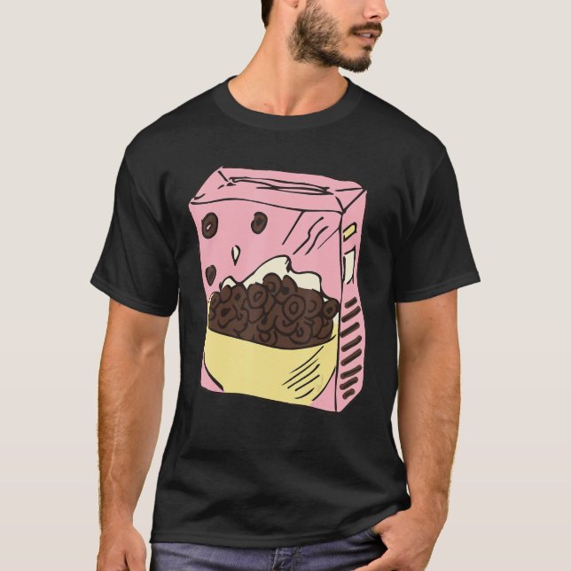 T-shirt Just Really Like Breakfast Cereal OK Cereal   (Devant)