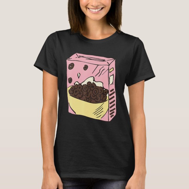 T-shirt Just Really Like Breakfast Cereal OK Cereal   (Devant)
