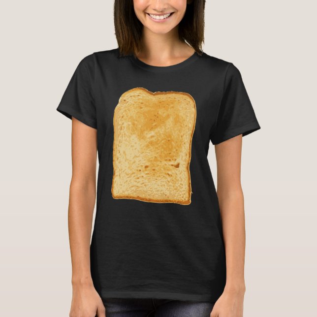 T-shirt Just Really Like Toast Bread Toaster Costume (Devant)