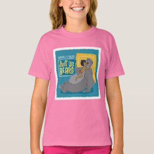 T-shirt Just Us Bears : Mowgli et Baloo Disney