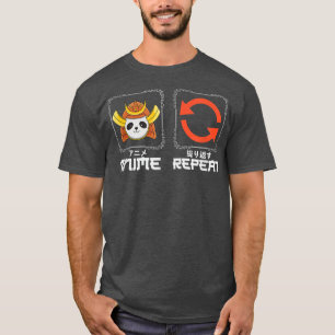 T-shirt Juste anime toute la journée et répéter les fans d
