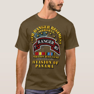 T-shirt Juste Cause 75ème Rgt avec rubans Svc