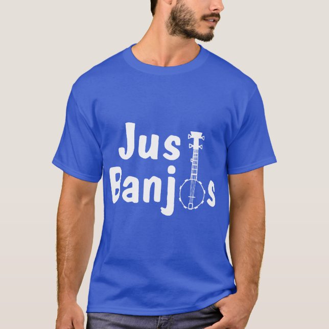 T-shirt Juste chemise de banjos (Devant)