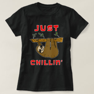 T-shirt Juste Chillin' Sloth