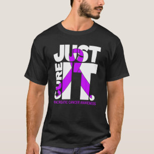 T-shirt Juste Cure Cancer Pancréatique Chemises Ruban T Ch
