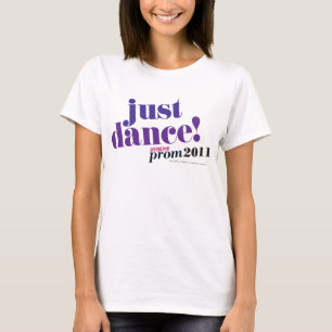 T-shirt Juste danse - pourpre