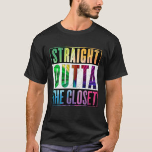 T-shirt Juste Devant Le Closet - Gay pride LGBT