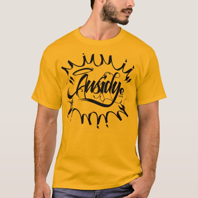 T-shirt Juste Éclair-dans-le-casserole d'A (Devant)