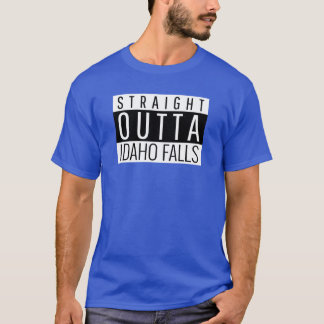 T-shirt Juste En-Dehors De La Chute Idaho Idaho