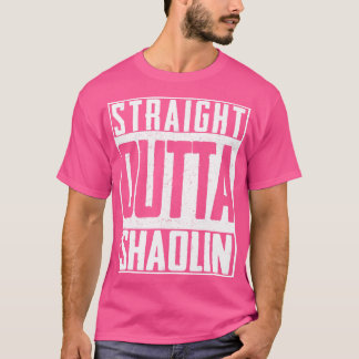 T-shirt Juste en-dehors du temple Shaolin Bouddha chinois 