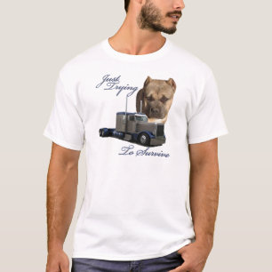 T-shirt Juste essayant de survivre