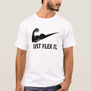 T-shirt Juste Flex It, Gymnase Drôle