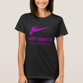 T-shirt Juste guérir It Crohn's & Colitis Sensibilisation
