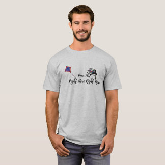 T-shirt Juste ici, en ce moment