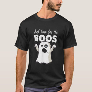 T-shirt Juste Ici Pour Les Boos Scary Boo Ghost Costume Ha