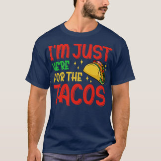 T-shirt Juste Ici Pour Les Tacos 4 juillet