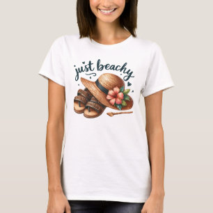 T-shirt Juste la plage