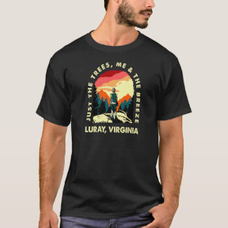 T-shirt Juste Les Arbres Moi & La Randonnée Breeze Luray
