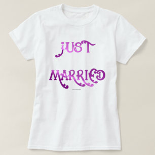 T-shirt Juste marié