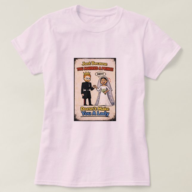 T-shirt Juste parce que... (4a) (Design devant)