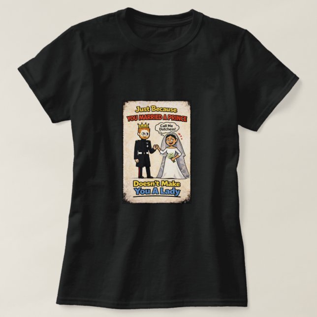 T-shirt Juste parce que... (4b) (Design devant)