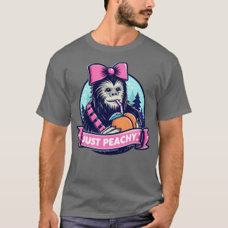 T-shirt Juste Peachy Fruit d'été pour femmes amusantes 3