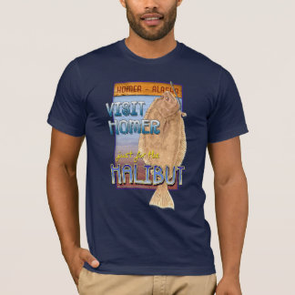 T-shirt Juste pour le flétan