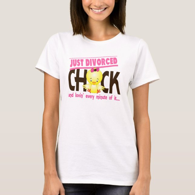 T-shirt Juste poussin divorcé (Devant)