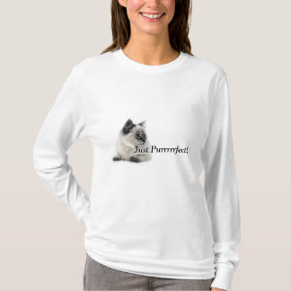 T-shirt Juste Purrrrrfect !