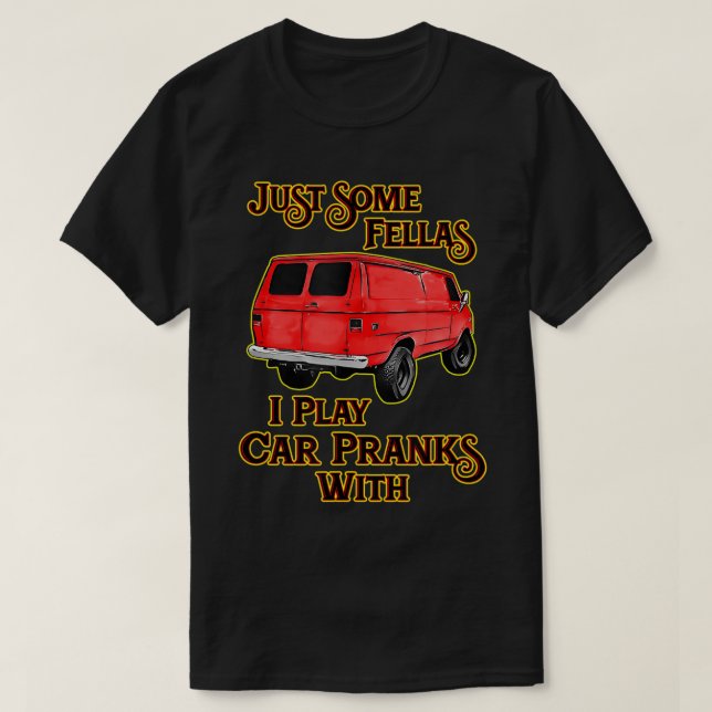 T-shirt Juste Quelques Fellas Je Joue Des Pratiques De Voi (Design devant)